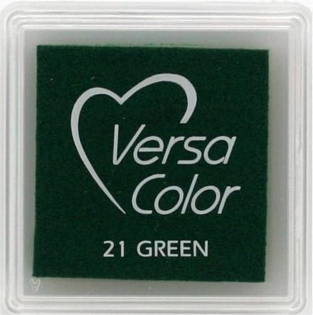 Stempelkussen green mini Versacolor - Tsukineko