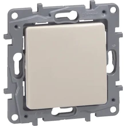 Legrand Drukknop Niloe Crème