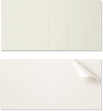 Decoratief zelfklevend vinyl wandpaneel 100x50 cm, trendy verticale tegels