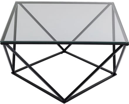 Kare Salontafel Cristallo Black