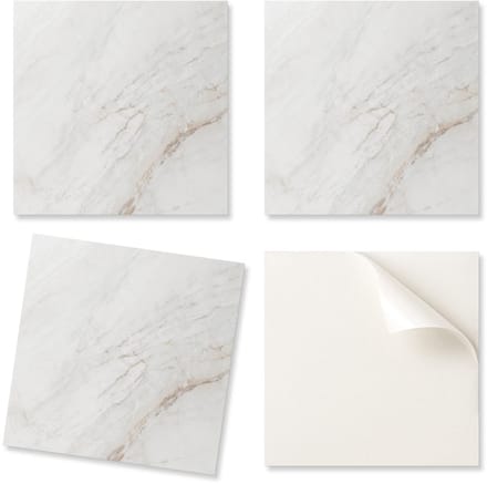 Decoratieve tegels met afbeeldingen, zelfklevend, elegant marmerpatroon, 20x20x20 cm