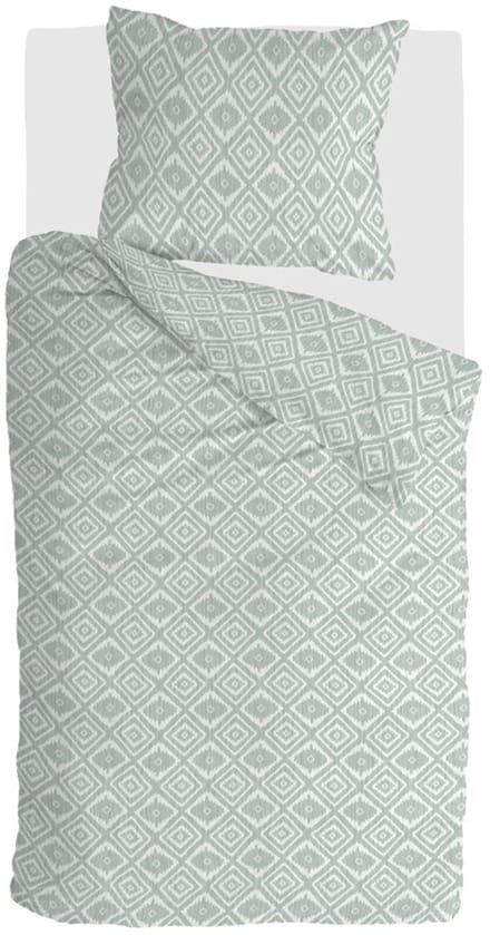 Byrklund Dekbedovertrek Bella - 140x220 - 80% Polyester / 20% Katoen - Grijs