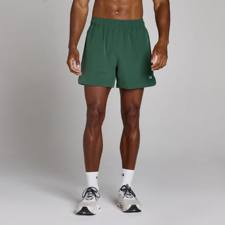 MP Heren Training 5  Geweven Short - Racing Green - XS