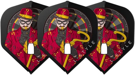L-Style Champagne L1 Brian Raman V1 Black - Dart Flights