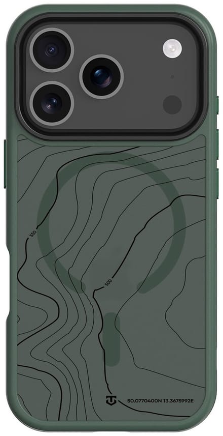 Tactical iPhone 17 Pro MagForce Hyperstealth Sika Cover – Hoesje met Losse Klikbare Knoppen – Forest Green