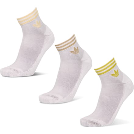Adidas Ankle 3 Pack Sokken Unisex - Wit - Maat 43-45 - Katoen
