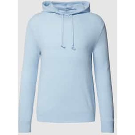 Hoodie met ribboorden