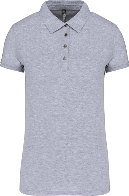 Kariban Damespolo korte mouwen van jersey K263 - Oxford Grey - M
