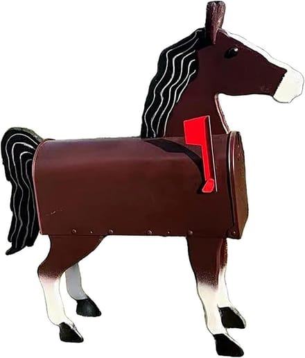 Dieren Brievenbus - Postbak Boerderij - Post Ontvangen - Opvallend Ontwerp - 37 cm Hoog - Gekleurd