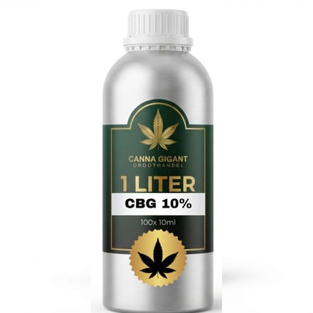 Cannagigant - CBG olie - 10% - 1 liter