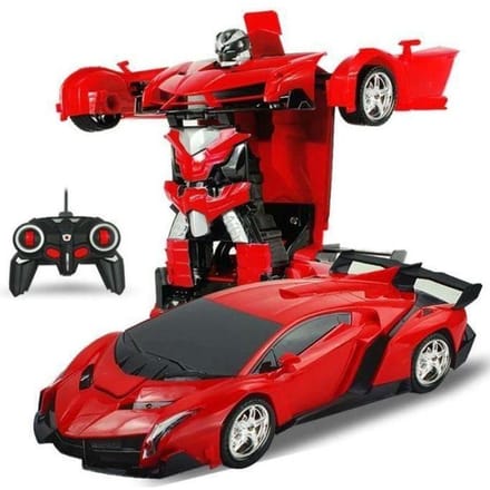 2 in 1 RC Sport Transformatie Auto Robot Afstandsbediening Vervorming Auto Speelgoed