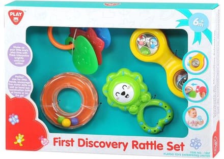 Playgo 4 baby speeltjes zoals een rammelaar