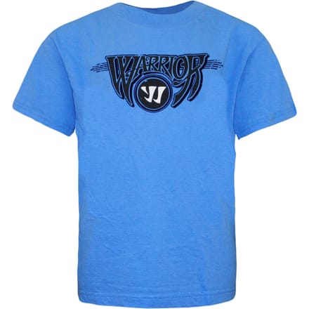 Warrior Crew Neck Korte Mouw Blauw Junior Jongens T-shirt WLTB026 BY