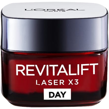L'Oréal Paris Revitalift Laser Age-Correcting Routine Bundle with Tri-Peptides Serum 30ml & Day Moisturiser 50ml
