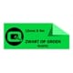DYMO S0721640 / 91204 plastic tape groen 12mm (huismerk)