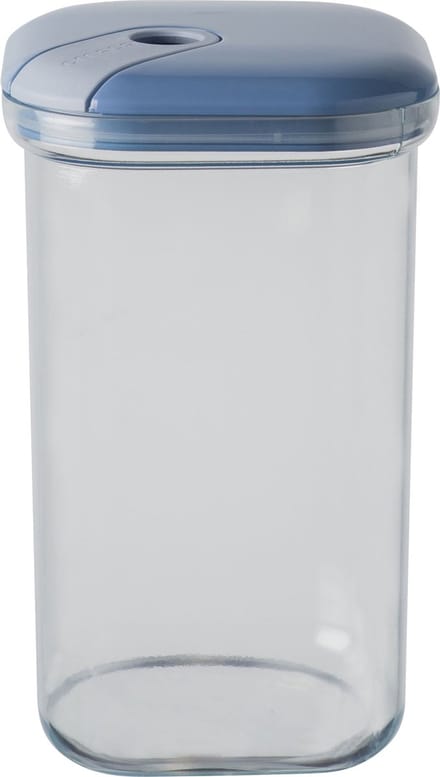 Omada - Pull Box Voorraadpot 1,5 liter - Polypropyleen - Blauw -