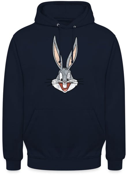 Looney Tunes Bugs Bunny Distressed Hoodie Unisex