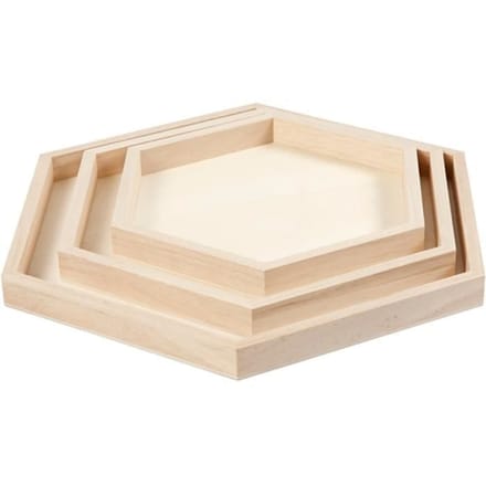 CC Trays, dia. 21+26+31 cm, 3 pc/ 1 set