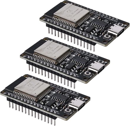 3-delige ontwikkelingsset voor ESP32 met NodeMCU module, 2.4GHz dual-mode WiFi en Bluetooth microcontroller, CH340C chip en veelzijdige toepassingen