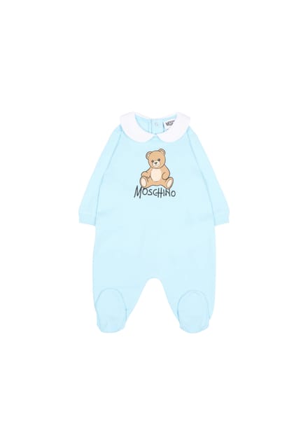 Baby jurk Moschino M5Y037_CIELO