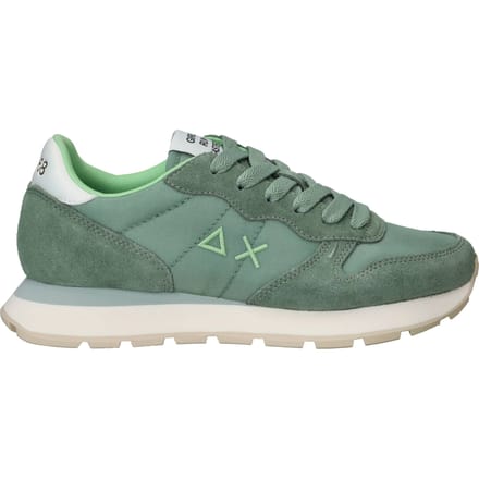 Sun 68 Ally Solid Nylon Sneakers - Dames - Groen - Maat:41