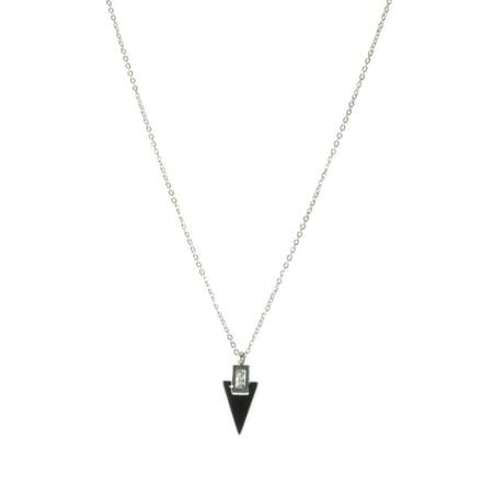 Behave - Ketting met minimalistisch hangertje - Stainless steel trend