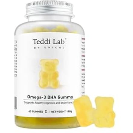 Teddi Lab Omega-3 DHA Gummy 60 Gummies