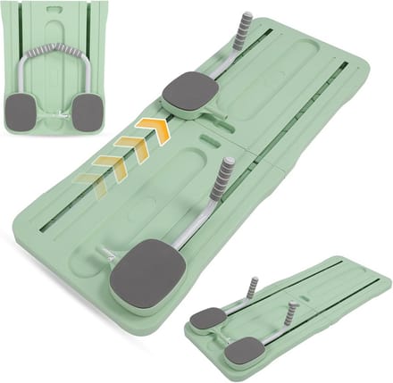 Fitness Board - Buikspier Trainer - Core Training - Antislip Handgrepen - 54 x 42 x 12 cm - Groen