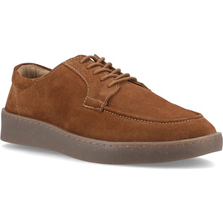 Hush Puppies Rafael Suède Heren Tan Veterschoenen