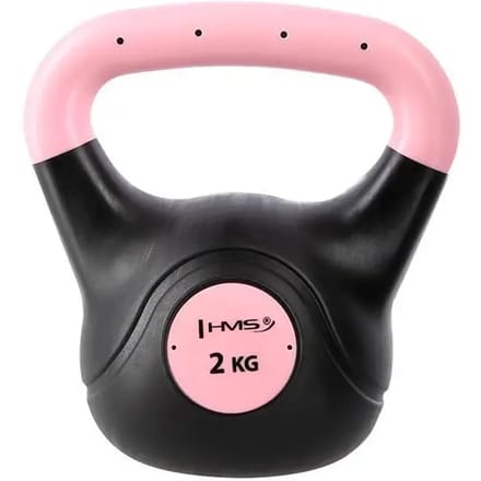 HMS KPC Serie - Kettlebell - 12kg - Cementvulling - PE Coating