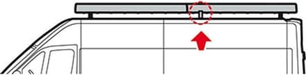 Set van 2 extra verstelbare steunpoten (2st.)