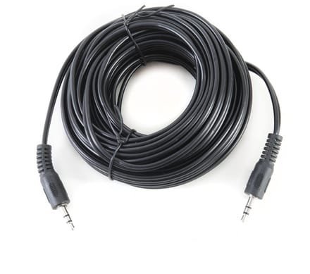 MUSIC STORE Minijackkabel stereo 10 m - Stereo patch kabel
