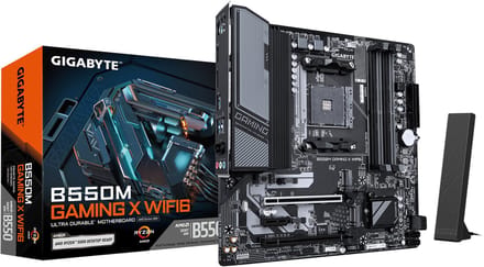 GIGABYTE B550M GAMING X WIFI6 Moederbord - AMD B550 - AMD AM4 - DDR4 RAM - Micro-ATX