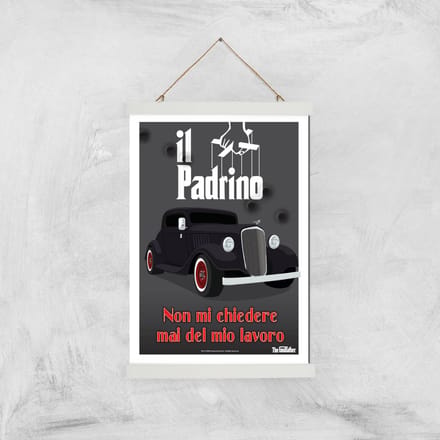 The Godfather Il Padrino Giclee Art Print - A3 - White Hanger