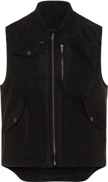ROKKER Ranger Vest II Zwart Motorvest - Jas