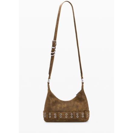 Desigual schoudertas Valentine Heave Shoulder Bag Camel bruine