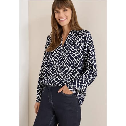 Gedessineerde blouse
