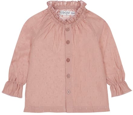 Blouse Light mauve - 04 Girls little flower