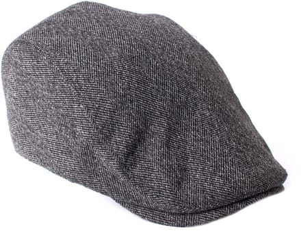 Tresanti DERREN Herringbone flatcap Anthracite (TRHTIE131 - 202)