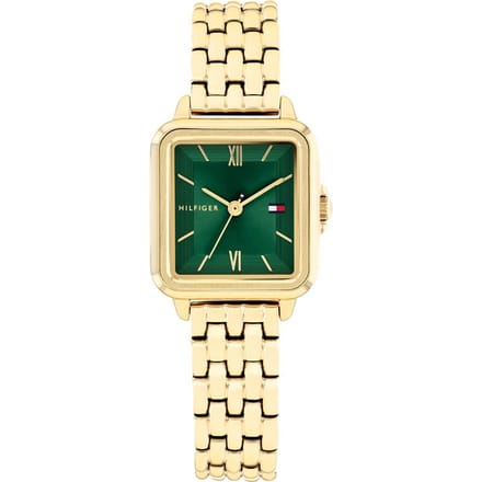 Tommy Hilfiger 1782858 Dames RVS Analoog Horloge goud
