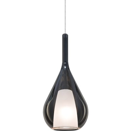 Ideal Lux hanglamp Kalique 3, rookgrijs, Ø 18 cm