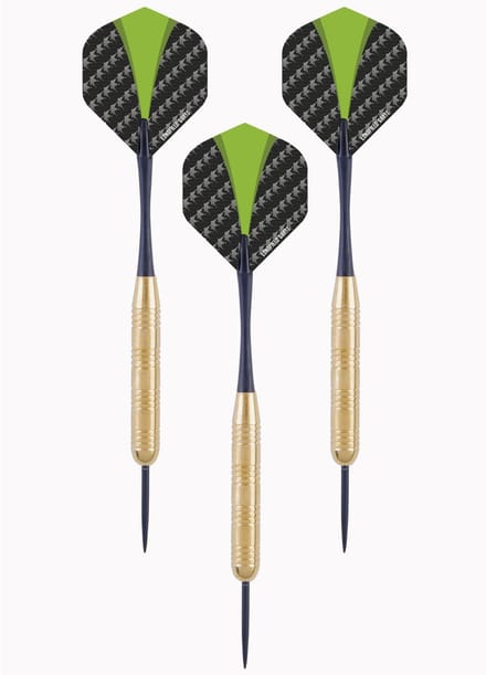 Longfield Dartpijlen - 9x - 24 grams - Dart Brass - darten - pijlen