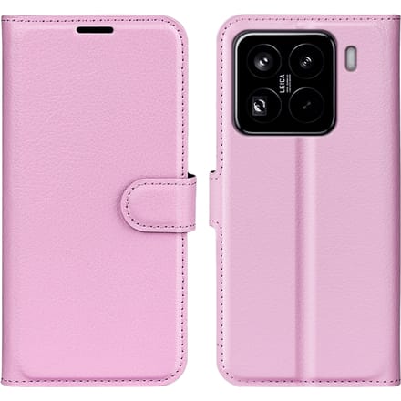 Mocaa Xiaomi 15 Pro Slim-Fit Book Case Roze