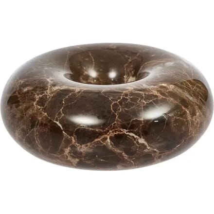 Marmeren kaarsenhouder van natuursteen OYOY Living Design
