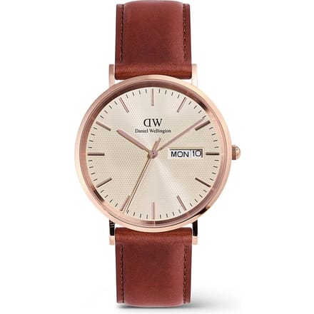 Daniel Wellington DW Watch Classic Day Display St Mawes Rose Gold Champagne 40mm