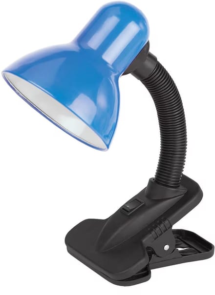 Avide LED Bureaulamp met Klem - Leeslamp - Max. 60W LED - E27 Fitting - 100-240V - Blauw