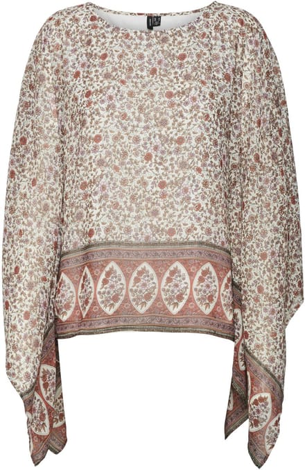 VERO MODA - VMBOHO PONCHO WVN EXP GA - Dames - Blouses