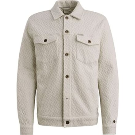 Onderhemd Cast Iron Overshirt Jacquard Ecru
