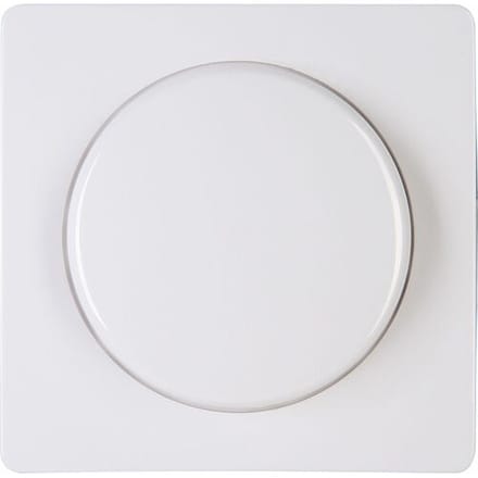 Kopp Paris centraalplaat dimmer Artic wit