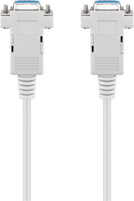 Goobay D-SUB 9-Pin Connector Cable, Female/Female, Serial 1:1 2 m